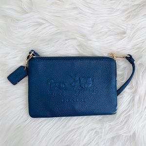 Coach Leather Wristlet